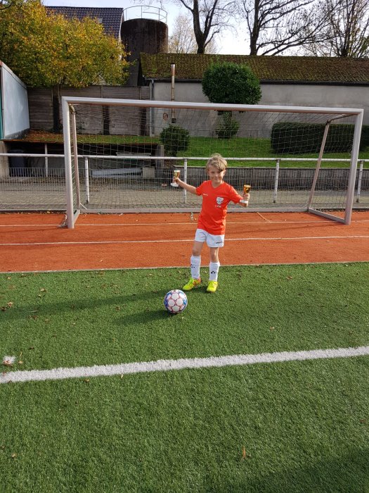 Teilnahme am Fußball-Besten-Camp Junior